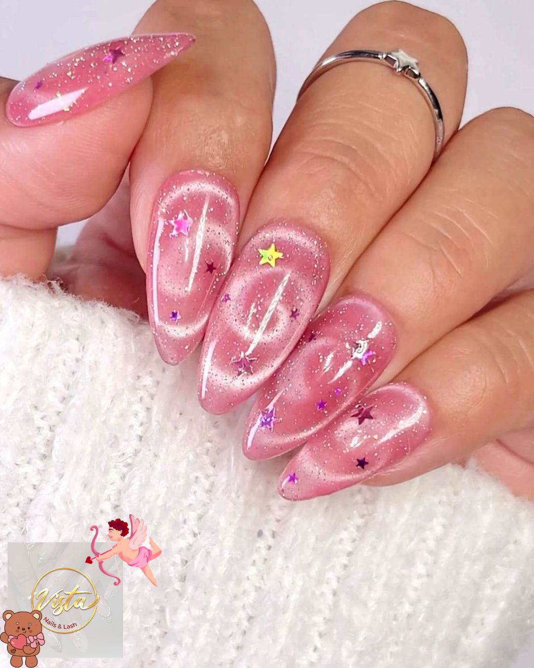 Vista Nails & Lash logo